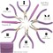 The Beadsmith Fashion Color Pliers – Slimline Color-Coordinated Tools – Matching Clutch in Beige – Jewelry Making Supply Kit to Create Necklaces, Bracelets, Earrings & More